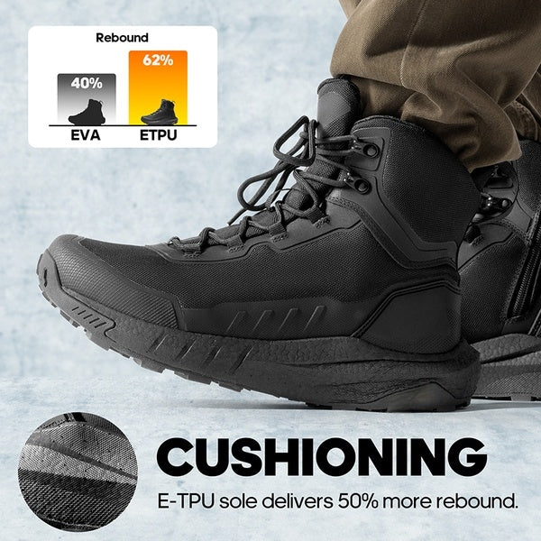 Lightweight Zip Tactical Work Boots