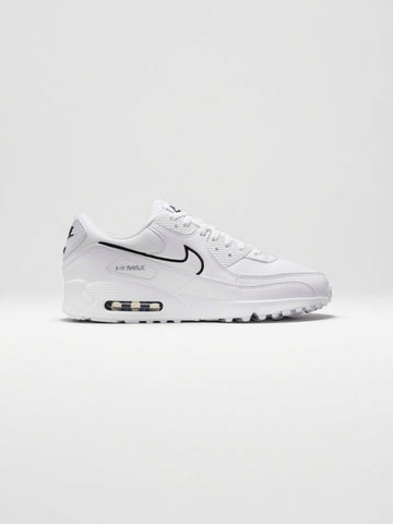 Sporty White 90 Cushion Sneakers