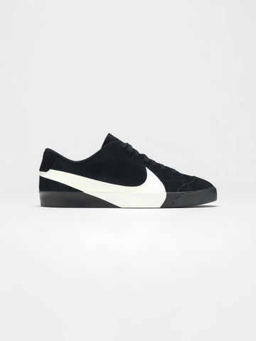 Black & White Classic Lace-Up Sneakers