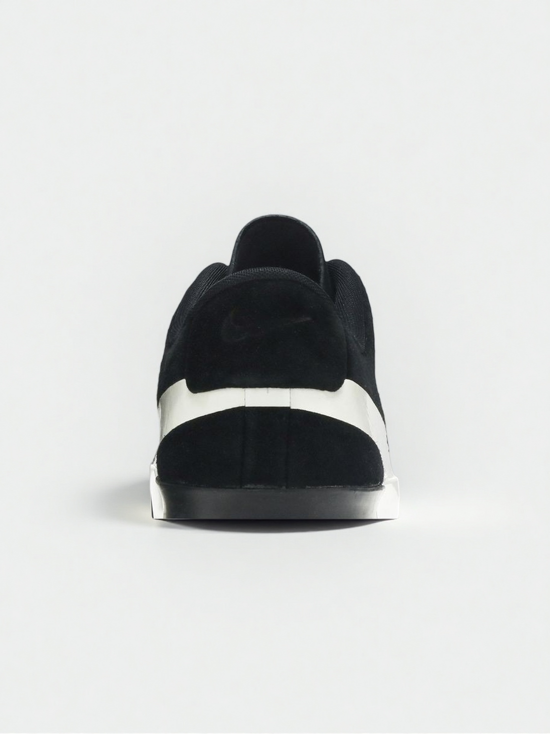 Black & White Classic Lace-Up Sneakers