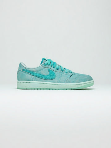 Aqua Swarovski AJ 1 Retro OG Low Shoes